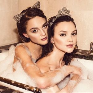 Free People Crystal Daisy tiara NEW Amber Sceats